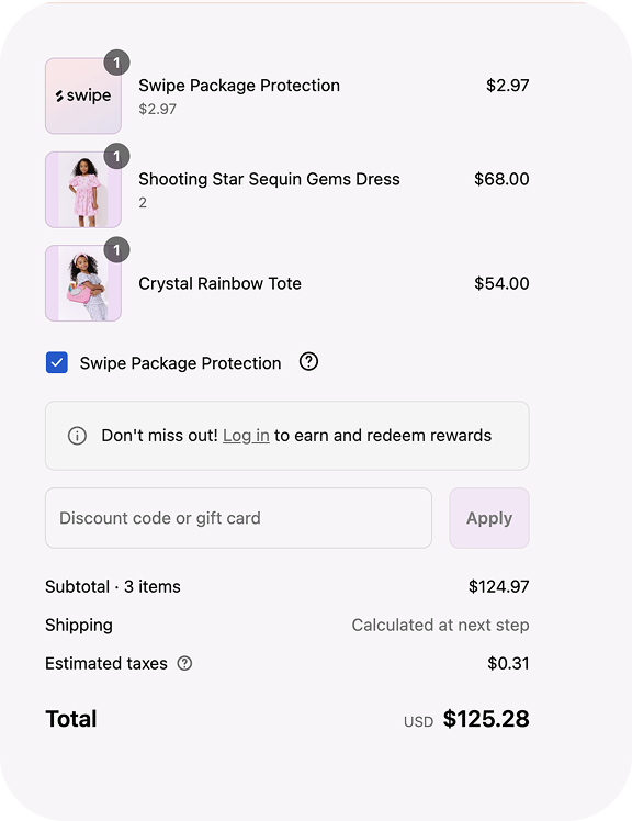 Step 1: Add Lightweight Widget to Your Cart